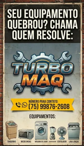 Manutenção em microondas, tanquinho, máquina de lavar, fornos