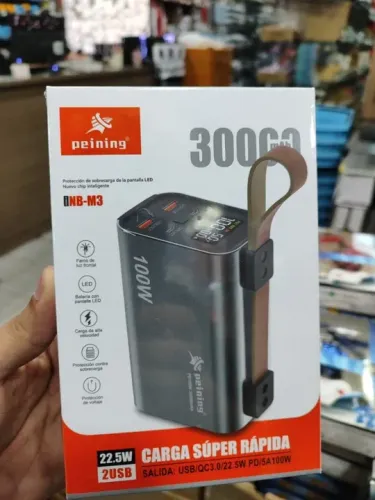 Powerbank Turbo Peining NB-M3 - 100w -30000mah - Macbook - Notebook - Starlink Mini  PD C