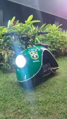 Mini Moto Personalizada Brasil toda revisada