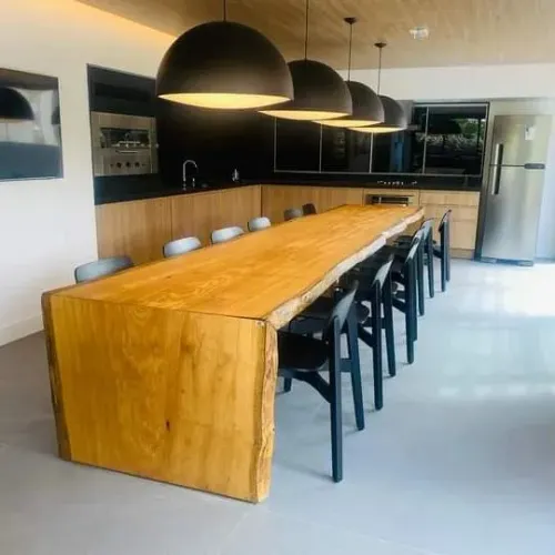 Mesa cascata,madeira maciça