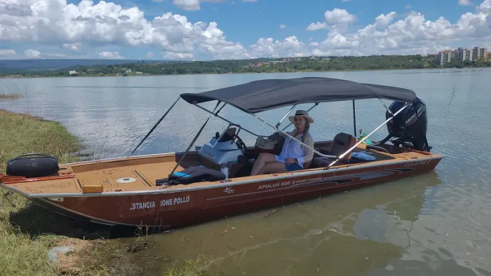 Lancha leve forte 100hp