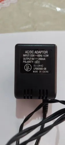 Fonte AC/DC 9V 200mA (120V)Conector Tamiya
