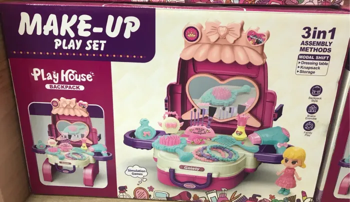 Maleta de Maquiagem Infantil 3 em 1 - Play House