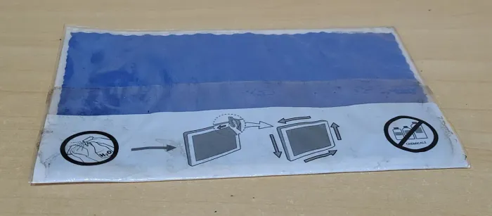Pano de Microfibra para Limpeza de Tela