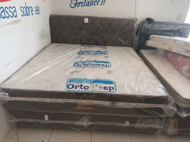 Cama super king conjunto completo 