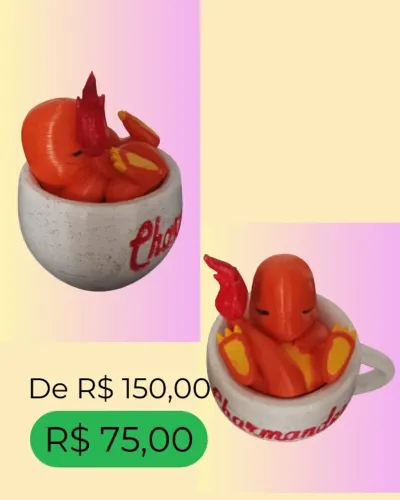 Action Figure Charmander Pokecaneca