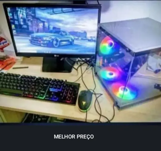 Pc gamer , aquário lindo