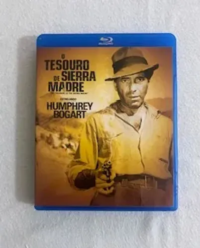 Blu-ray "Tesouro de Sierra Madre" (Com Humphrey Bogart)