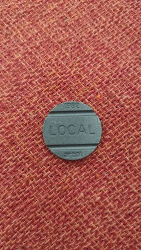 Ficha telefone Local 1982