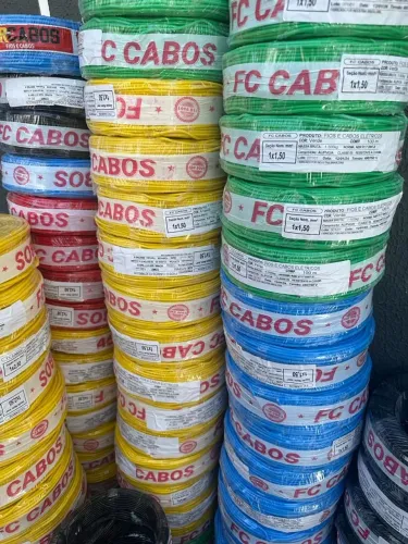 Cabos elétricos flexíveis - Peças a partir de:R$135,00