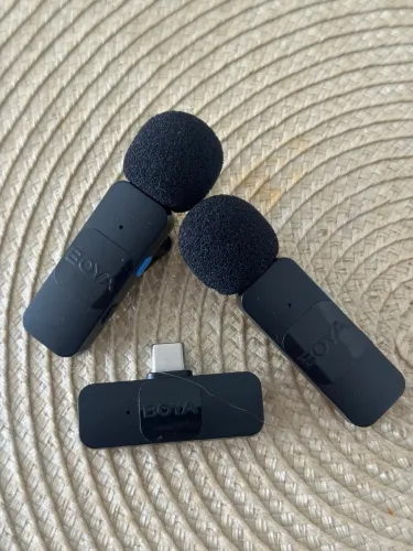 Microfone de lapela Boya