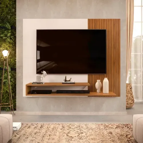 Painel De TV 50 Polegadas Ripado