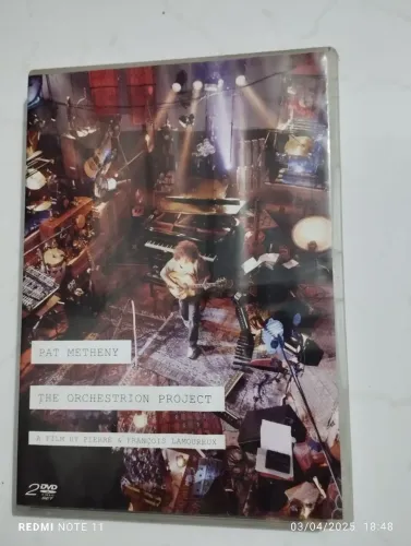 DVD duplo Pat Metheny - The Orchestrion Project