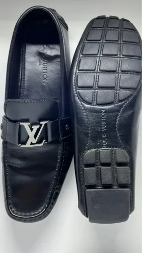 Mocassim Louis Vuitton Masculino Original - Couro Preto