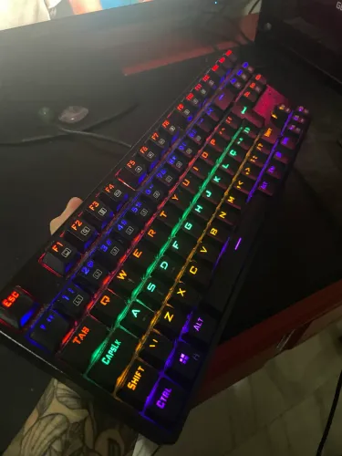 Teclado Mecânico Redragon Daska Rainbow