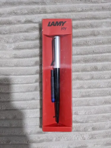 LAMY joy AL caneta tinteiro black + LAMY Z 28 Converter red + LAMY T 10 Tinta blue