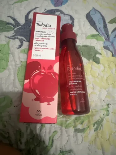 Body splash maçã e baunilha caramelada 