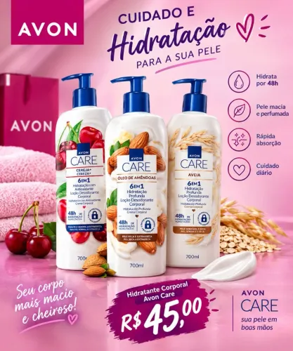 Hidratante Avon care