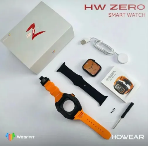 [Novo] Relógio Inteligente Smartwatch Militar Robusto Masculino Ip68 Hw Zero Preto 