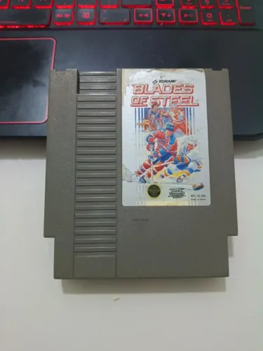 Cartucho jogo Blades of Steel - Nintendinho Nes 8 bits original
