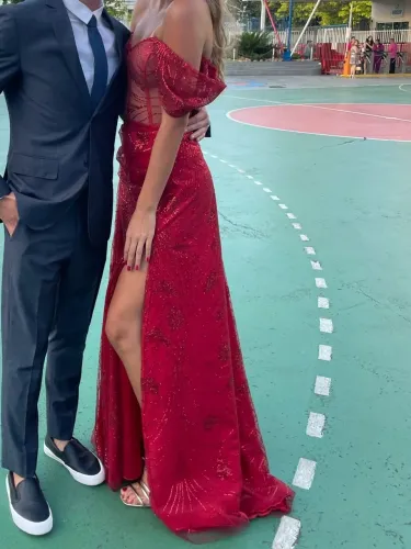 Vestido de festa longo - NEGOCIÁVEL O VALOR