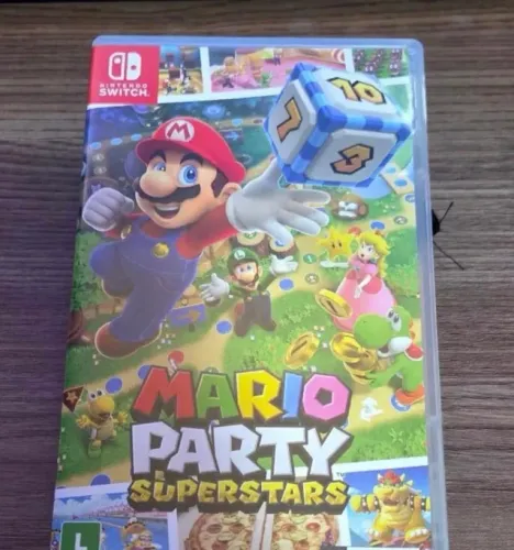 Vendo jogo Nintendo super mario party superstar