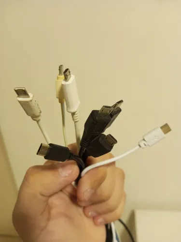 Conjunto de cabos de carregador para celular (8 unidades)