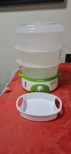 Panela elétrica a vapor - 3 andares