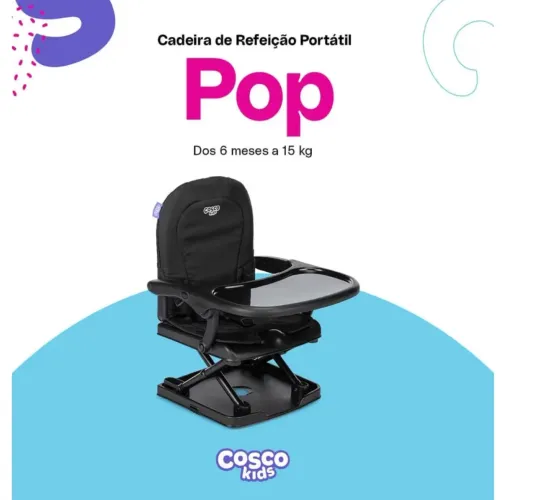 Cadeira de alimentação portátil