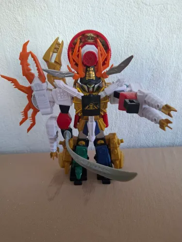 Boneco Power Rangers Samurai Gigazord