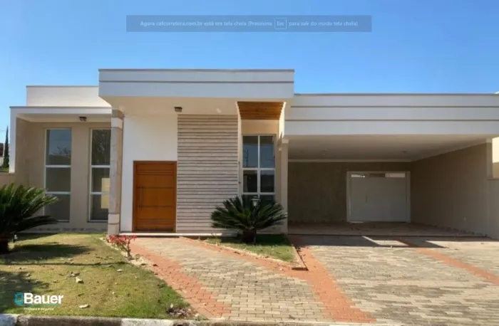 Casa em condomínio a venda em Holambra, 3 quartos sendo 1 suíte, armários