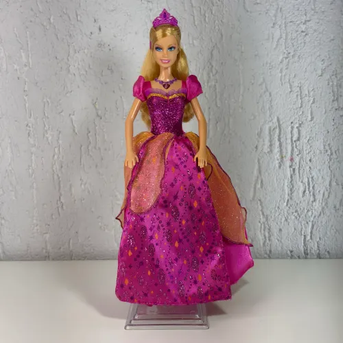 boneca barbie princesa liana filme castelo de diamantes 2008 canta 2 músicas em português 