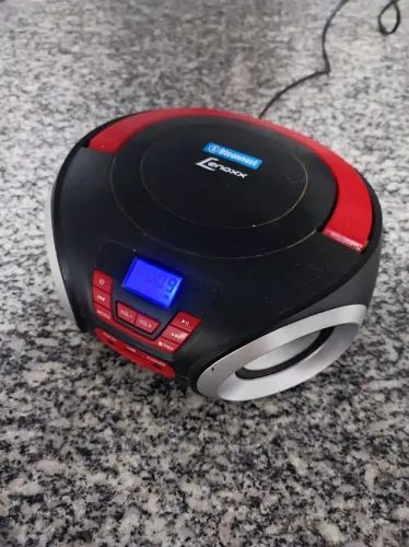 Rádio Lenoxx Bluetooth/FM/AUX