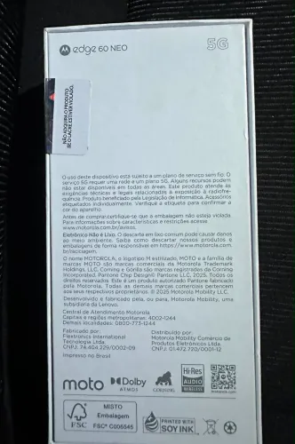 Smartphone Motorola Edge 60 Neo 5G