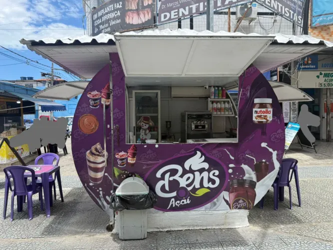 Quiosque sorvete e açaí 