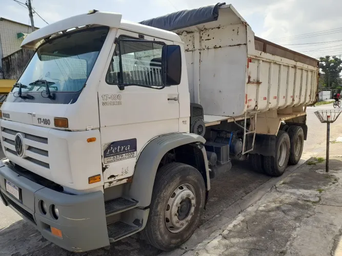 Caminhão 17.180 worker3 caçamba truck basculante 