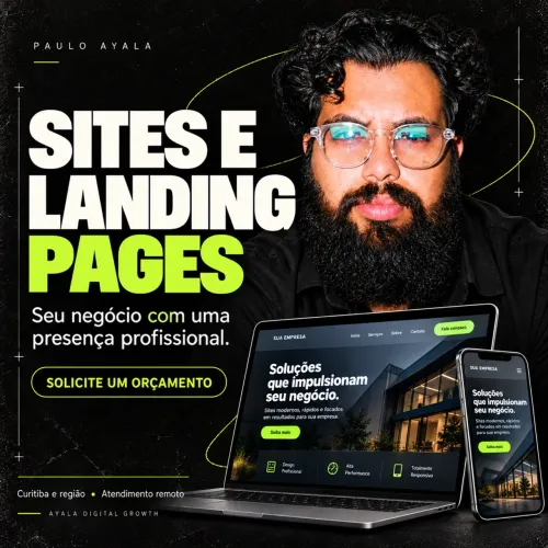 Criação de Sites e Landing Pages | Curitiba e Região