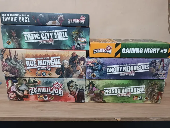 Zombicide primeira edição coleção 
