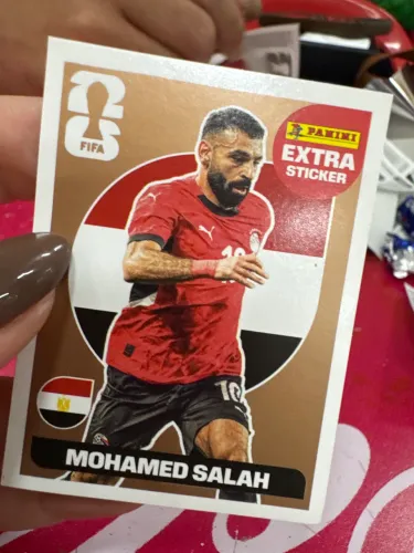 Figurinha legend Mohamed Salah