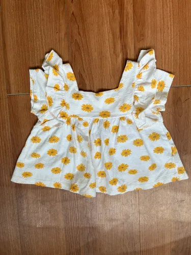 Blusa Infantil Zara menina 1-2 anos
