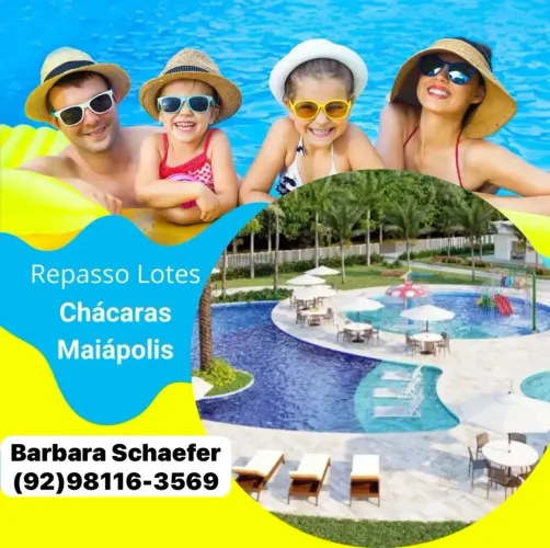Chácaras Maiápolis Lote fundo para o Igarapé Entrada R$30 mil Iranduba - AM