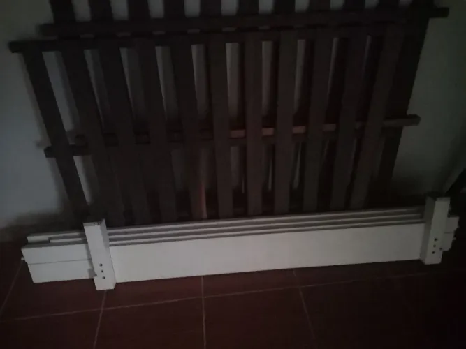 Cama casal com cabeceira 
