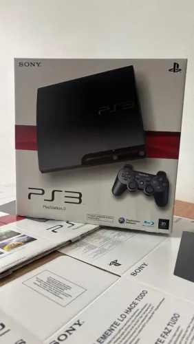 Caixa Vazia De Playstation 3 Slim Nova