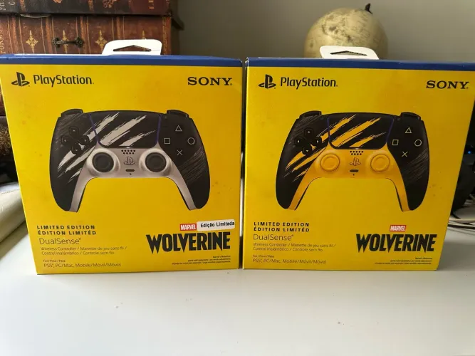 Dualsense Wolverine Edição limitada (PREÇO A NEGOCIAR)!