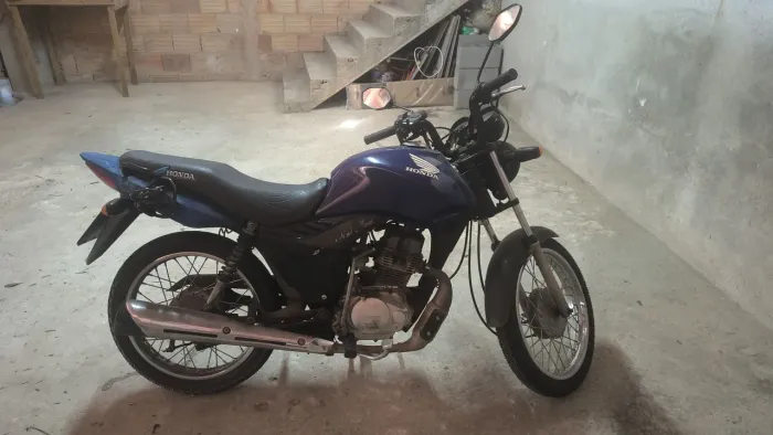 Honda CG 125 Fan 2009 - Azul - Impecável / Documentação OK