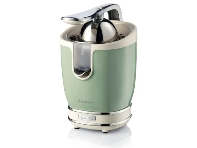 Esprem de Frutas Cítricas Elétrico Ariete, Verde, 220V | 413/04, com Design Vintage