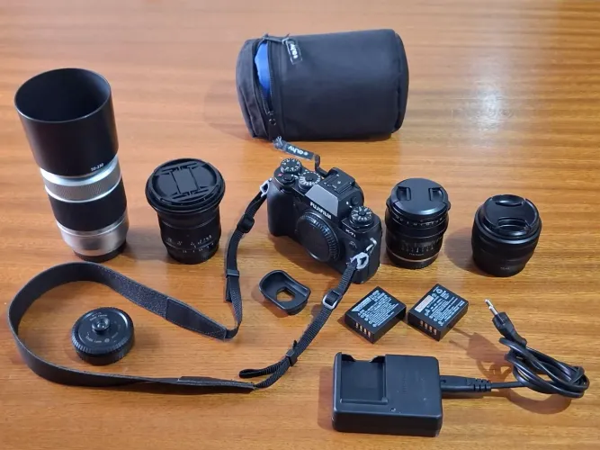 Fujifilm X-T1 + 5 Lentes (LEIA TODO O ANÚNCIO) + Acessórios