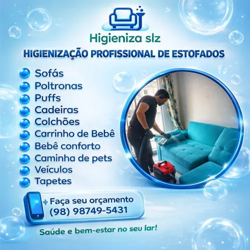 Higienização de Estofados Slz
