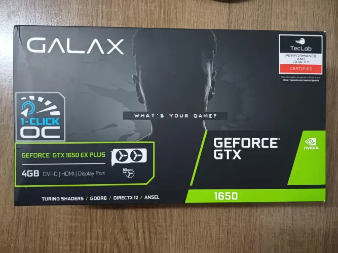 GTX 1650 4GB Galax 