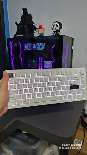 Teclado Mecânico Monsgeek M1 V5 - Branco